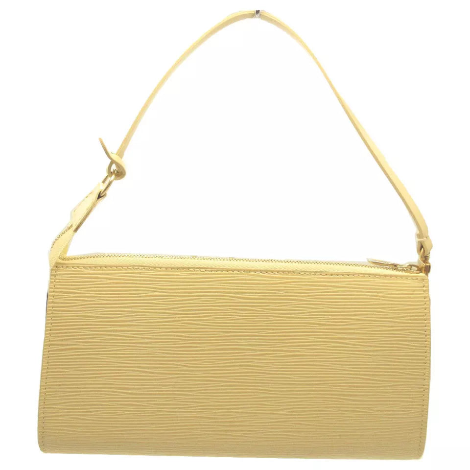 LOUIS VUITTON Epi Pochette Accessories' Pouch – Vanilla