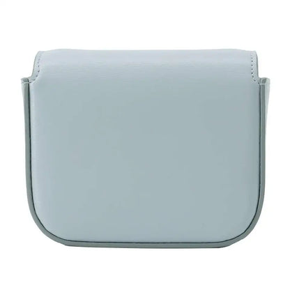 CELINE Triomphe Shoulder Bag Size Mini Calf Leather Light Blue