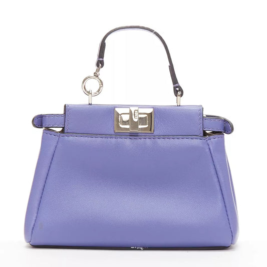 FENDI Micro Peekaboo Satchel Bag