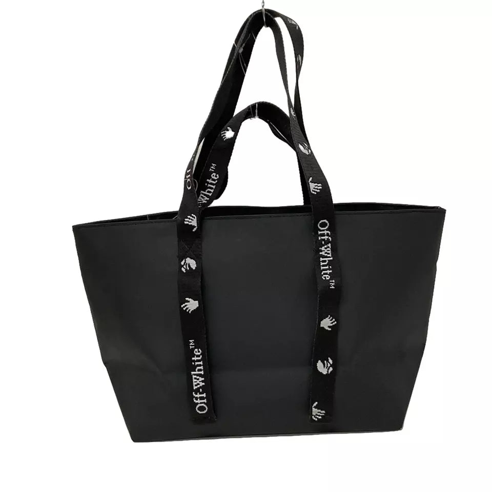 Off-White PVC Tote Bag