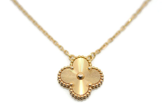 Van Cleef & Arpels Vintage Alhambra 18K Yellow Gold Pendant