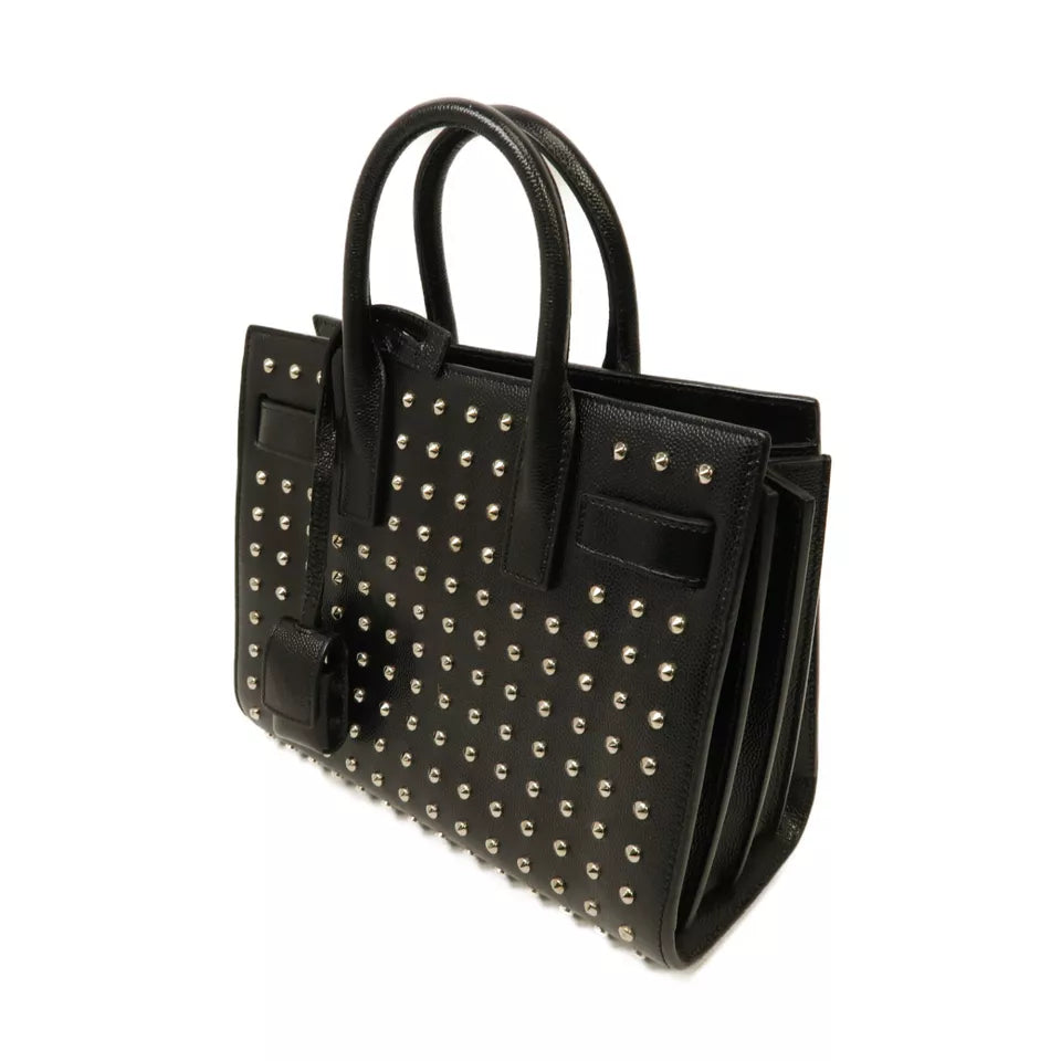 SAINT LAURENT YSL Nano Studded Sac de Jour Shoulder Bag