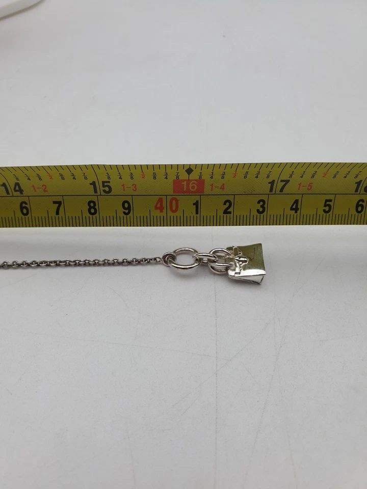 Hermès Amulet Kelly Necklace in 925 Sterling Silver