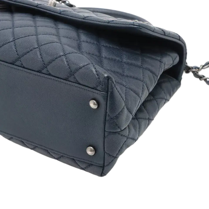 Chanel Coco Handle Caviar Skin 2 Way Shoulder Bag
