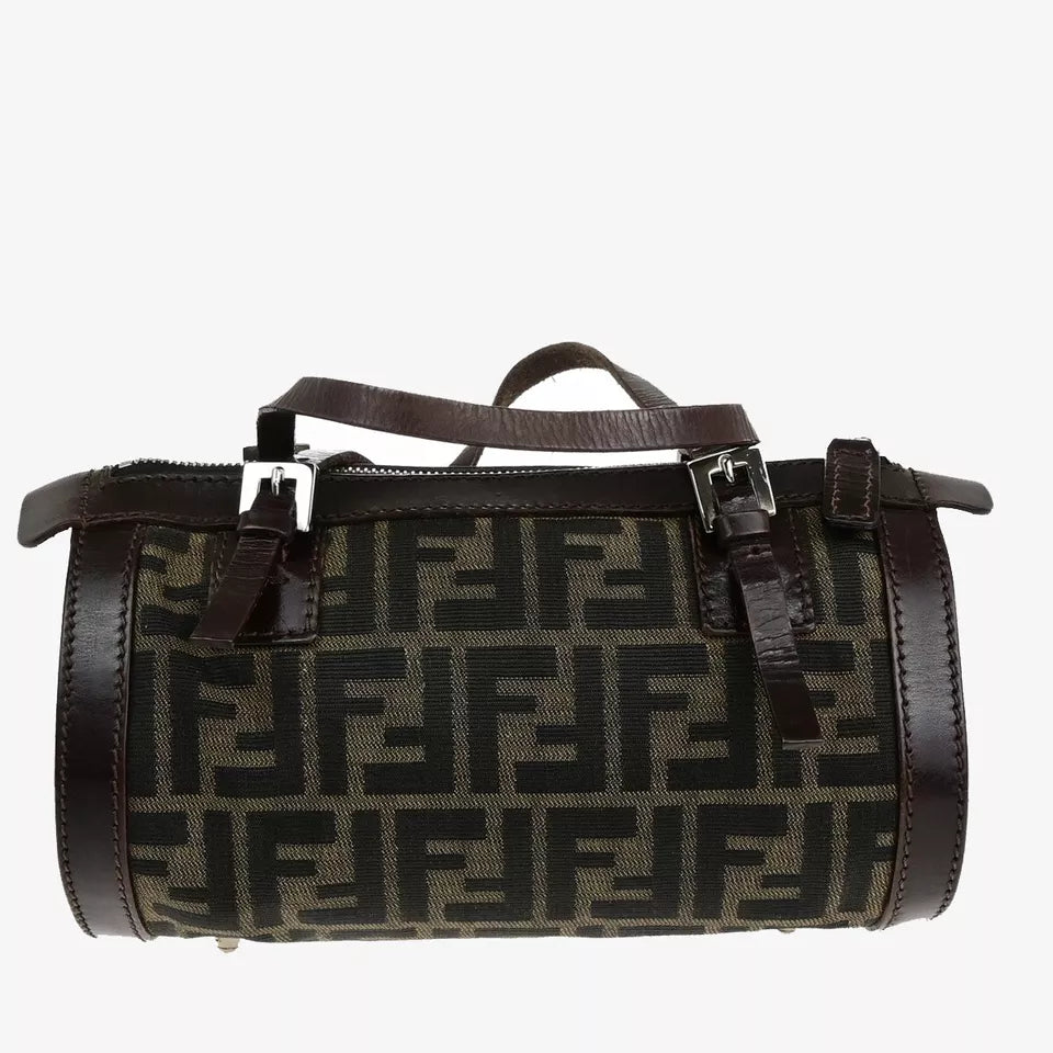 Fendi Logo Zucca Pattern Handbag