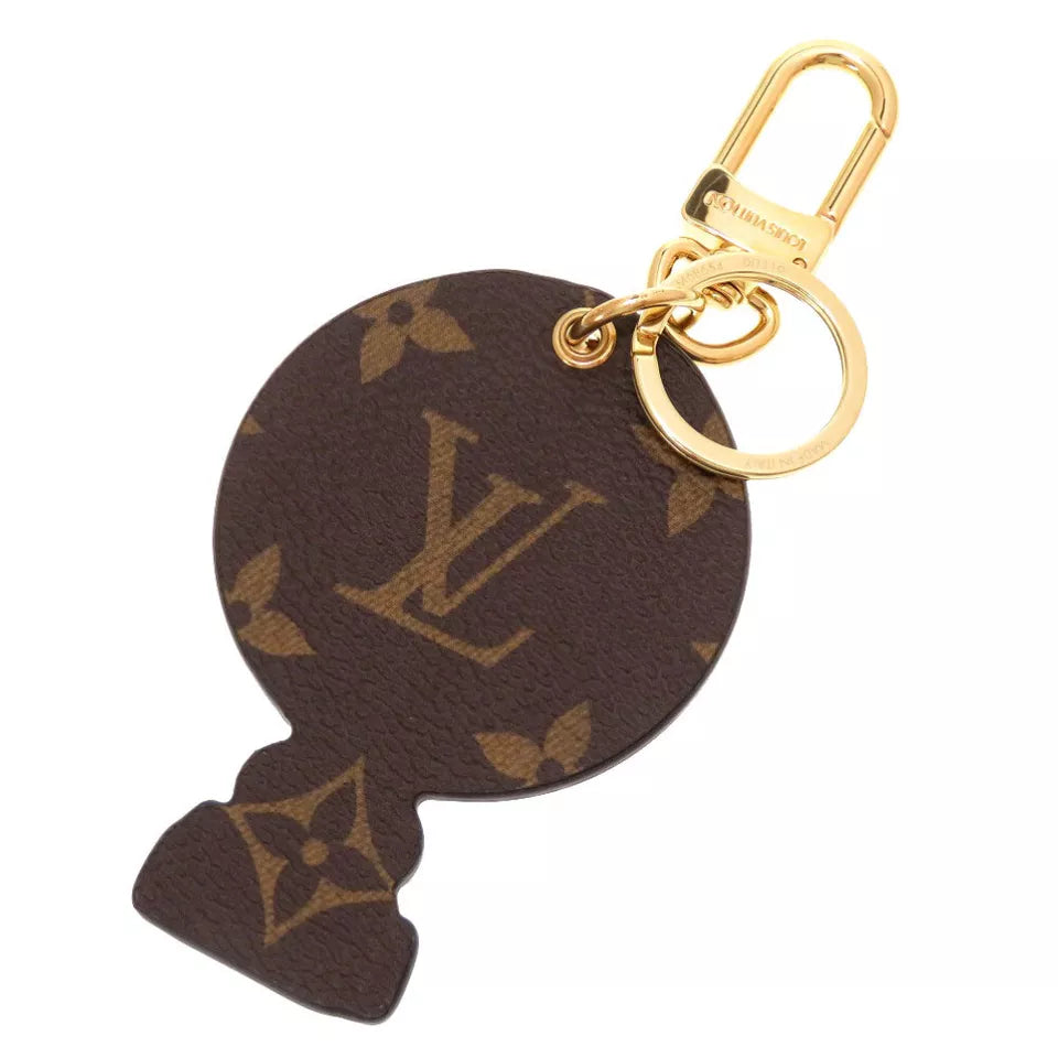 LOUIS VUITTON Portoclet Vivienne Key Holder – Brown