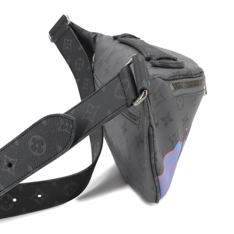 Louis Vuitton LV x Yayoi Kusama Maxi Bumbag in Monogram Eclipse Reverse