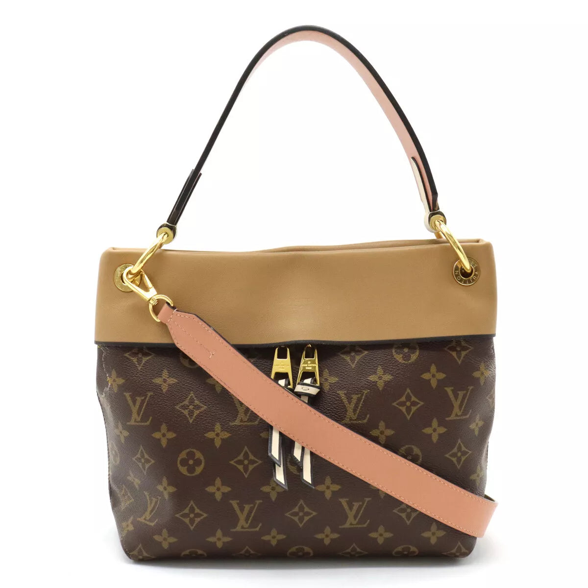 LOUIS VUITTON Monogram Tuil-Rivesas 2WAY Shoulder Bag