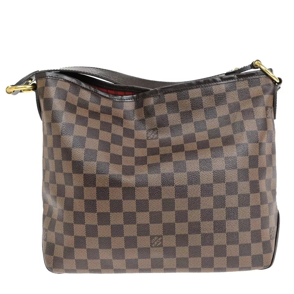 LOUIS VUITTON Delightful PM Shoulder Bag – Damier Ebene Leather