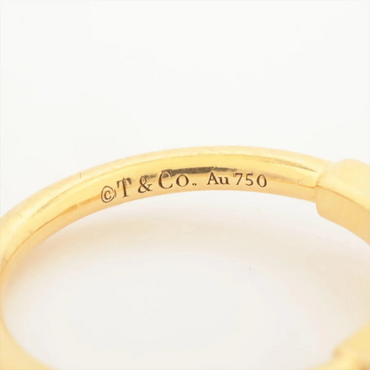 Tiffany T Wire Ring 750(YG) 2.8g