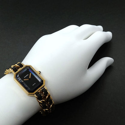 CHANEL Premiere Vintage Quartz Black Dial Ladies Watch