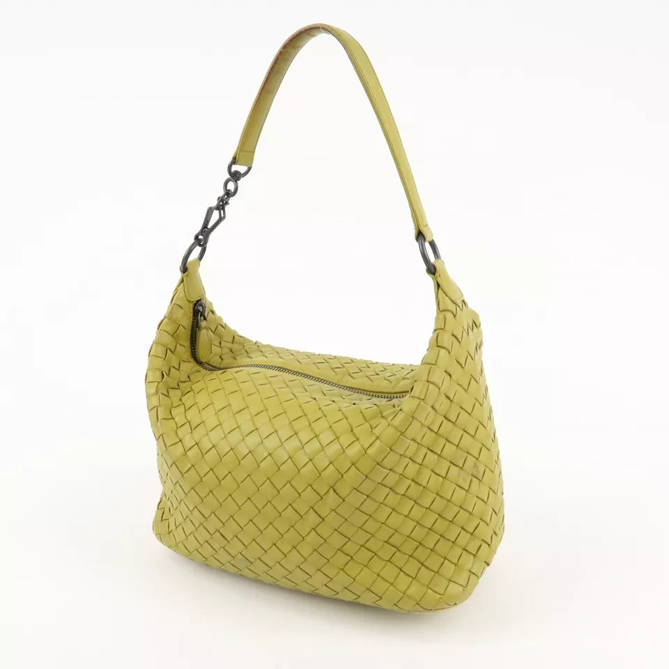 Bottega Veneta Intrecciato leather hand shoulder bag