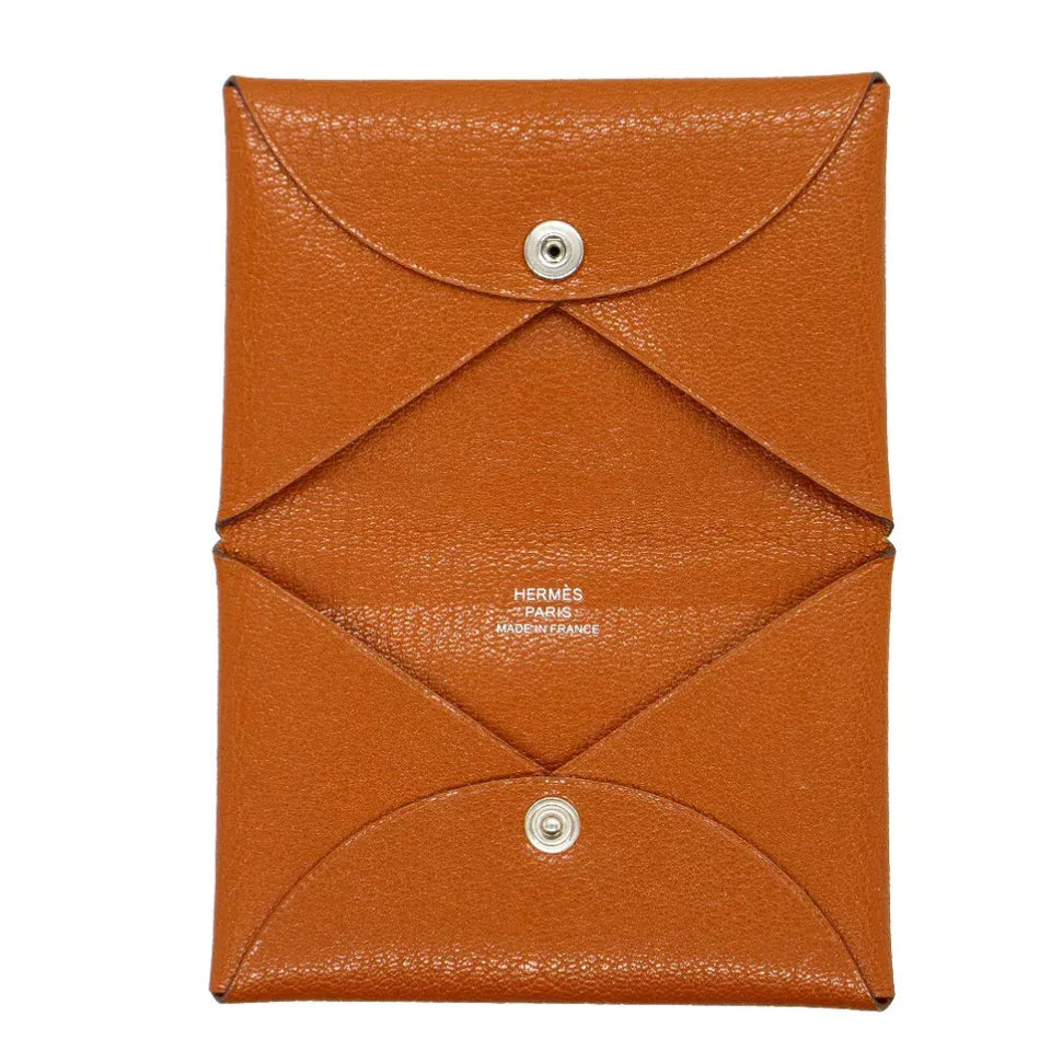 Hermes Calvi Card Case