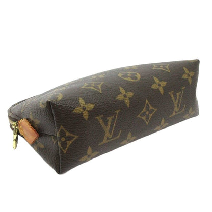 Auth LOUIS VUITTON Pochette Cosmetic PM Monogram Pouch