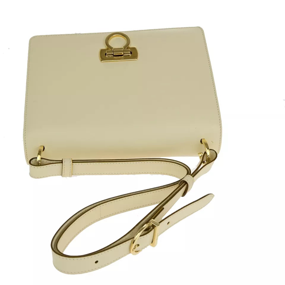 SALVATORE FERRAGAMO Logo Gancini Shoulder Bag