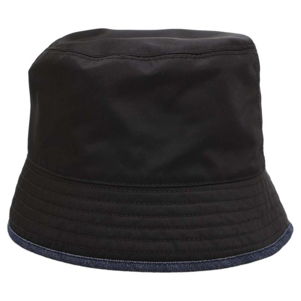 PRADA Re-Nylon Triangle Logo Bucket Hat