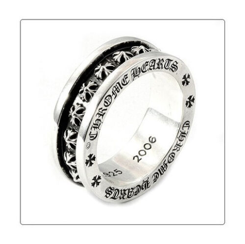 Chrome Hearts Ring - Silver Punk Mini 2006 Thin Version