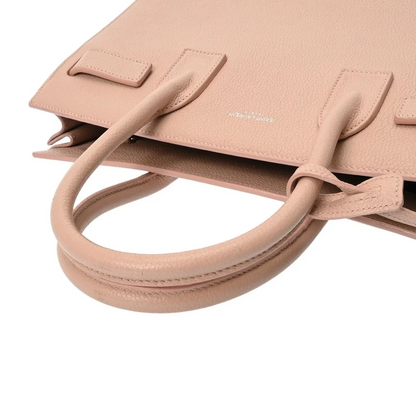 Saint Laurent Sac de Jour Nano in Pink Grain Leather