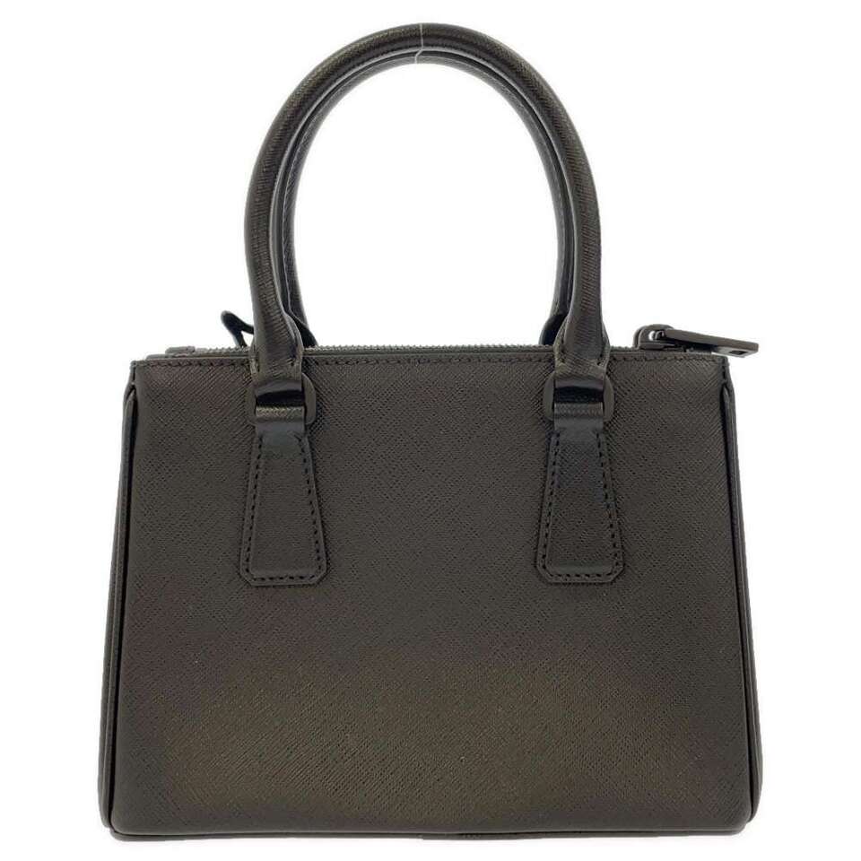 PRADA Galleria Saffiano Leather 2wayShoulder Bag Leather Black