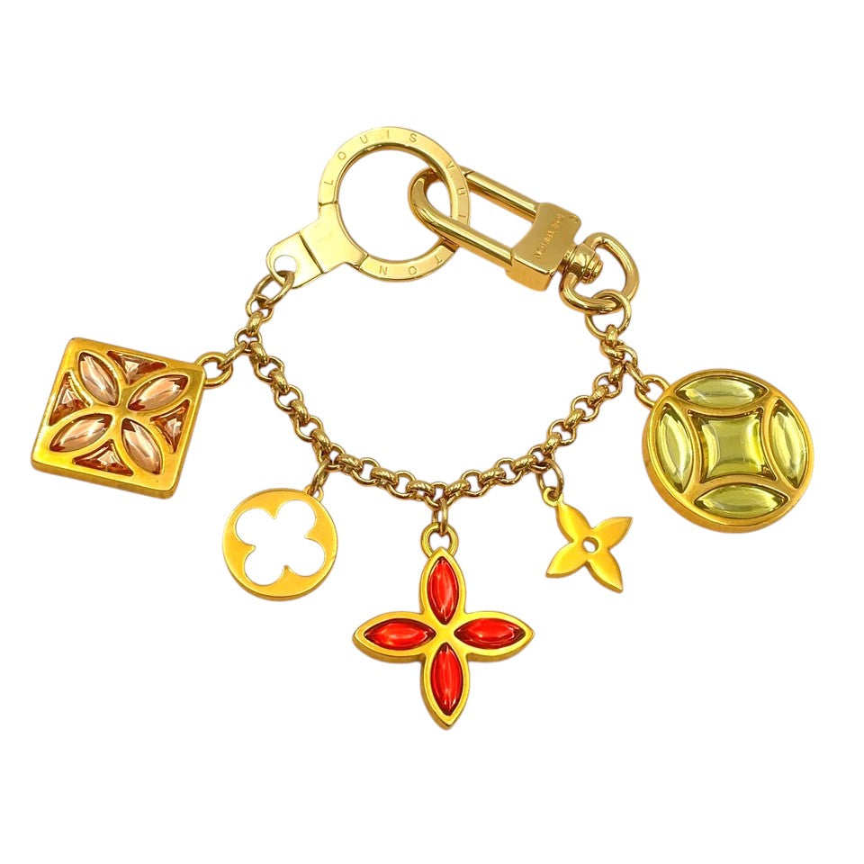 Louis Vuitton Porte Cressenne Ice Flower Keychain