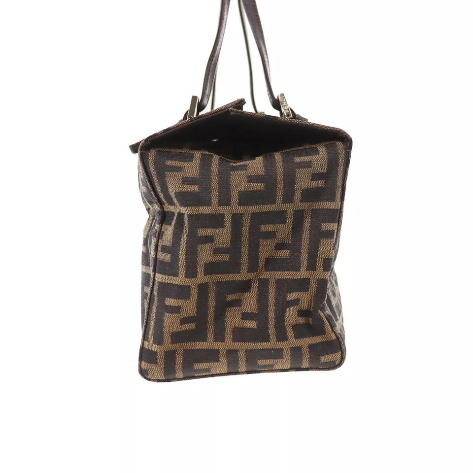 FENDI Zucca Mamma Bucket Handbag