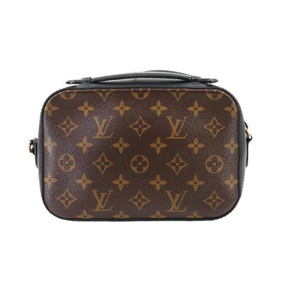 Louis Vuitton Saintonge in Monogram Canvas & Noir Leather