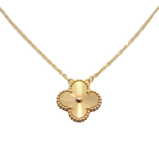 Van Cleef & Arpels Vintage Alhambra 18K Yellow Gold Pendant