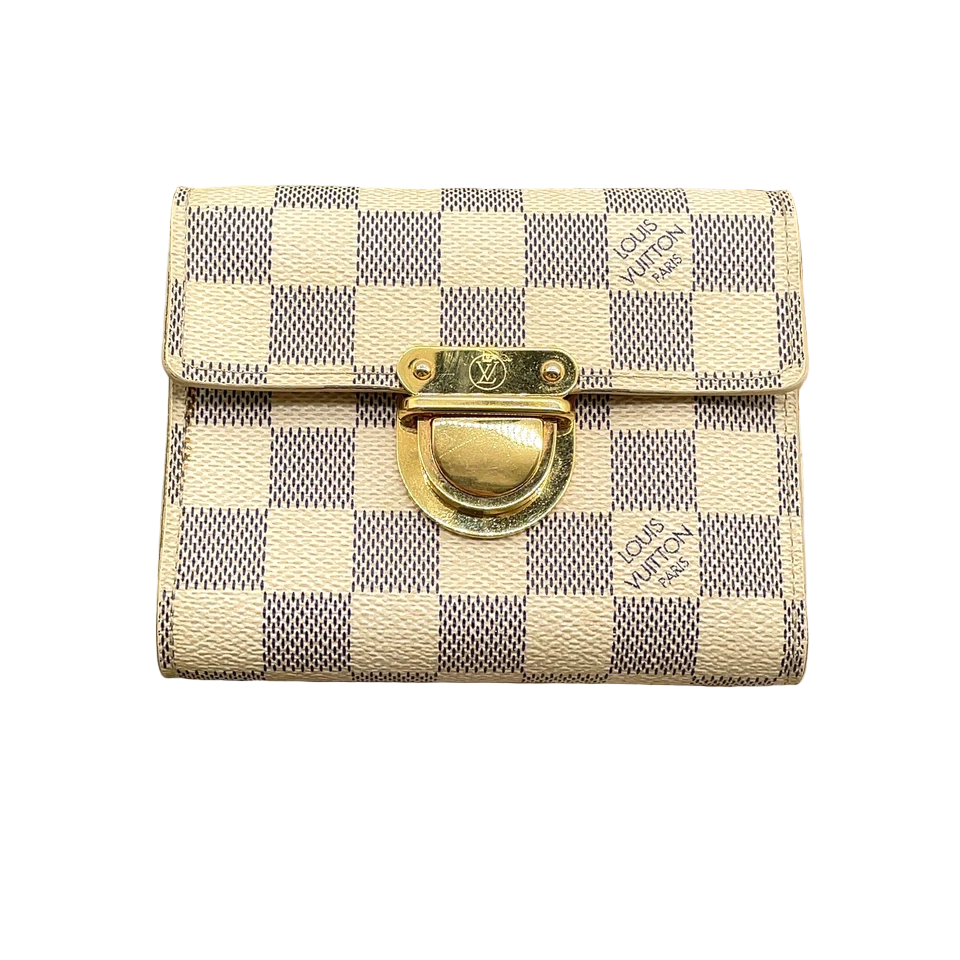 Louis Vuitton Vintage Damier Azur Portefeuille Koala Wallet