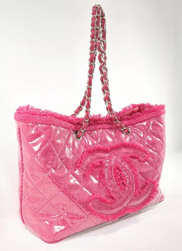 Chanel Patent Toilette Tote Bag