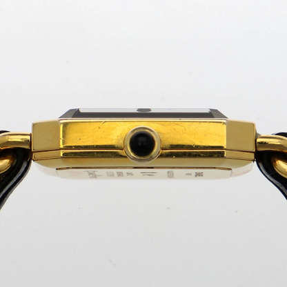 CHANEL Watches Gold Plated Leather Quartz