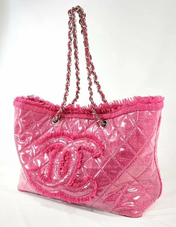 Chanel Patent Toilette Tote Bag