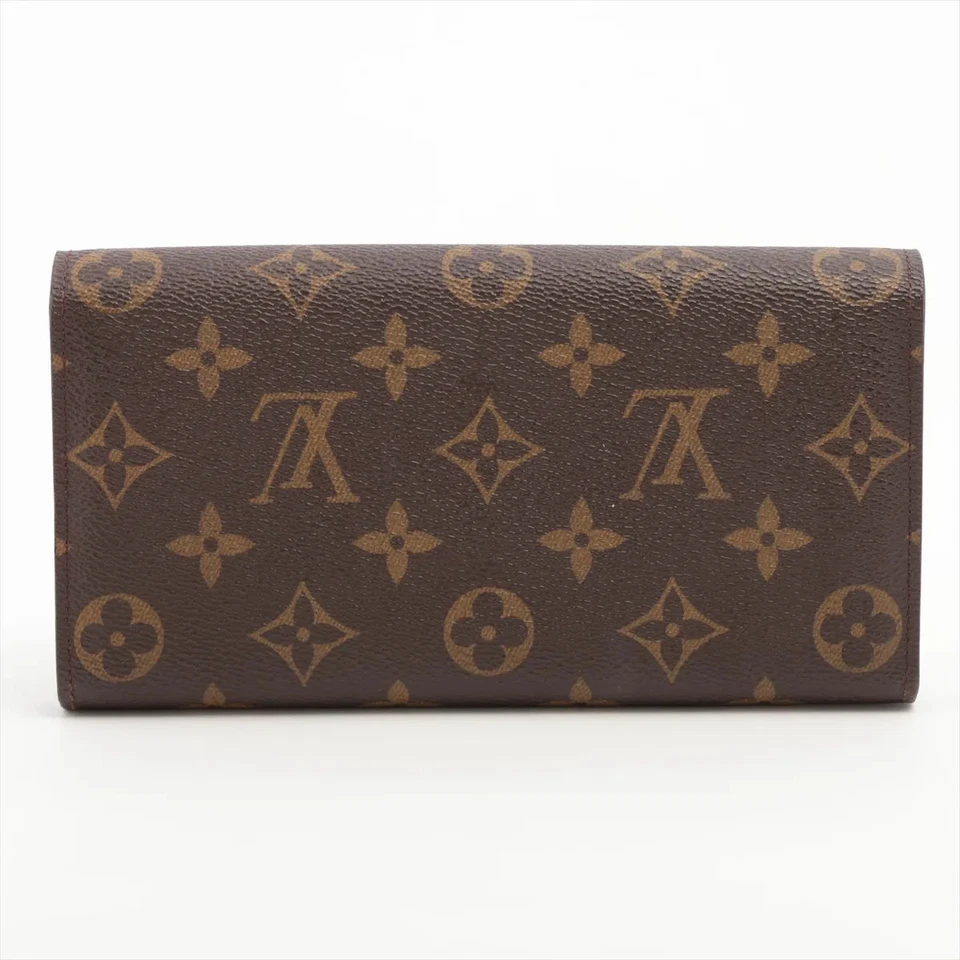 Louis Vuitton Monogram Portefeuille Sarah Long Wallet