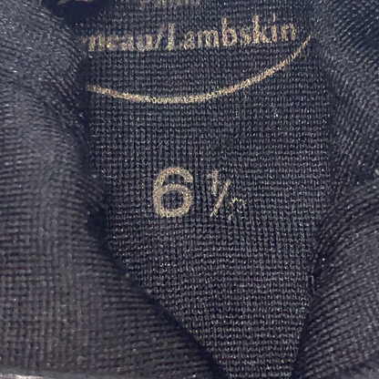 Hermès Série Gloves in Black Leather