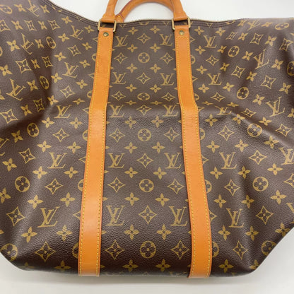 Louis Vuitton Monogram Keepall Boston Bag 50