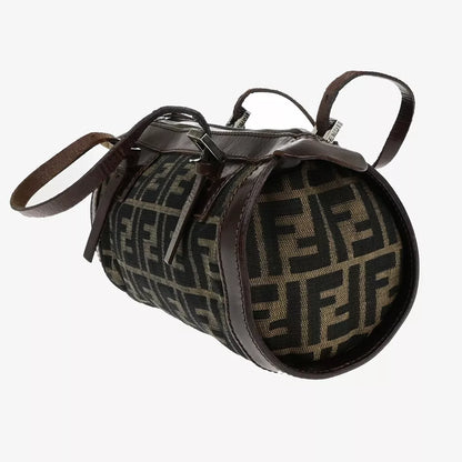 Fendi Logo Zucca Pattern Handbag