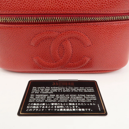 CHANEL COCO Mark Caviar Vanity Bag