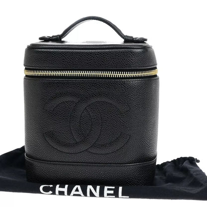 CHANEL CC Logo Vanity Handbag