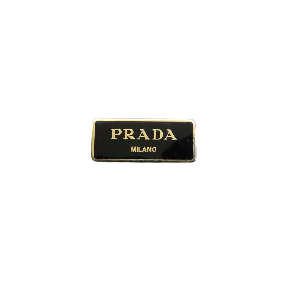 PRADA Logo Canapa Canvas 2way Tote Bag