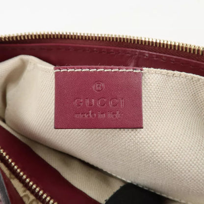 GUCCI Mayfair GG Canvas Leather Shoulder Bag