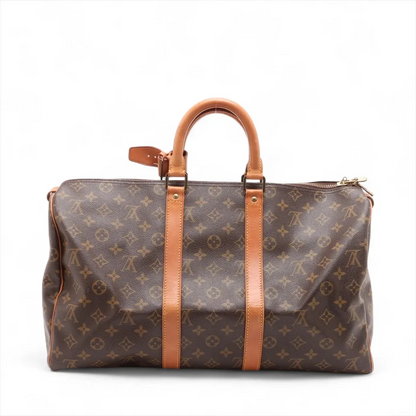 Louis Vuitton Monogram Keepall 45 in Brown