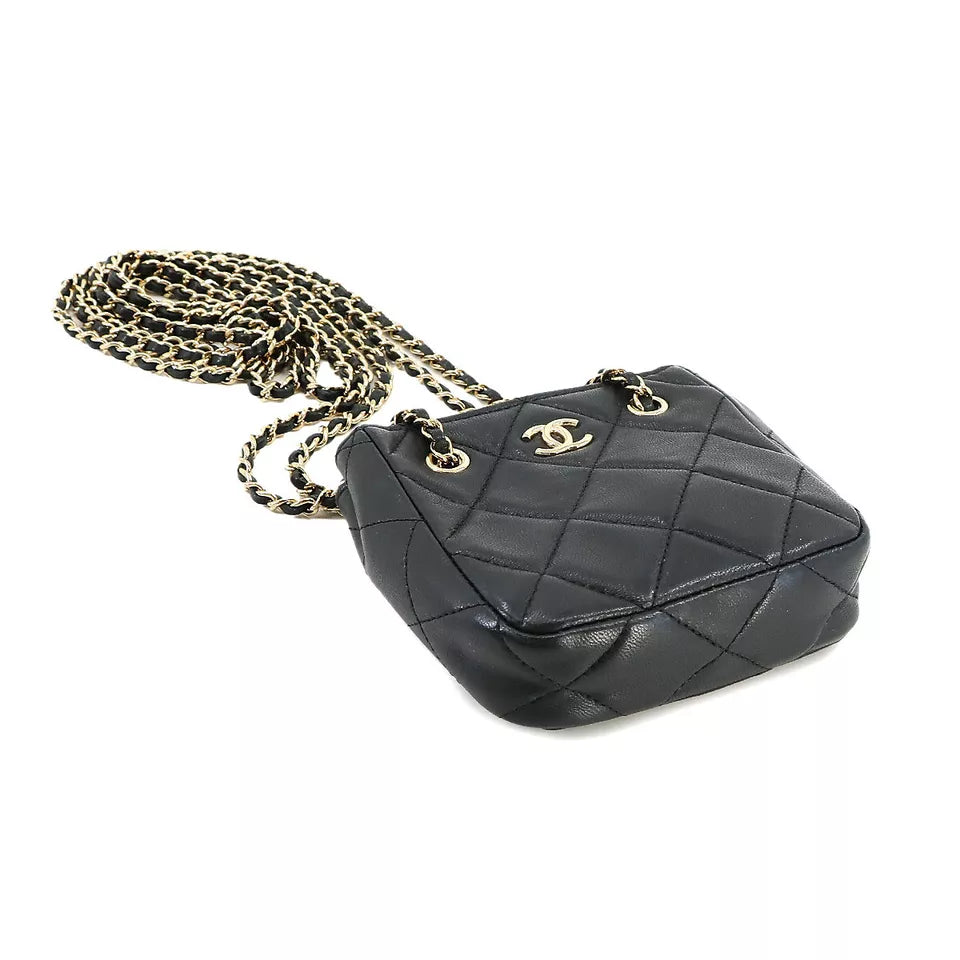 CHANEL Matelasse Clutch Chain Shoulder Bag