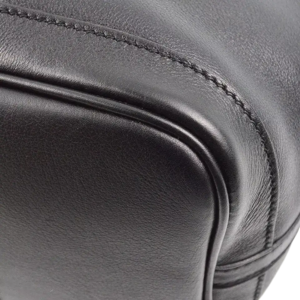 HERMES Black Swift Garden Twilly TPM Tote Handbag