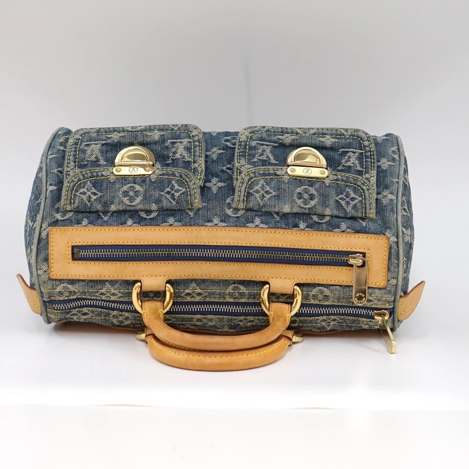 Louis Vuitton Monogram Denim Neo Speedy in Blue