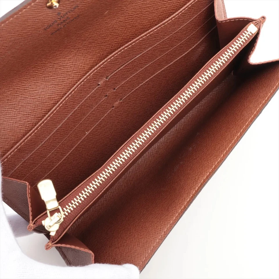 Louis Vuitton Monogram Portefeuille Sarah Long Wallet