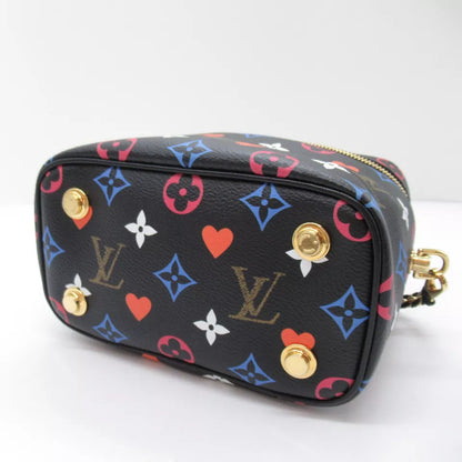 LOUIS VUITTON Vanity PM Shoulder Bag Game On Monogram Black