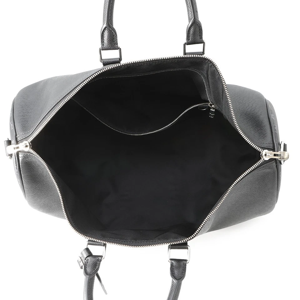 Louis Vuitton Taigarama Keepall Bandoulière 50 in Noir Taiga & Monogram Eclipse