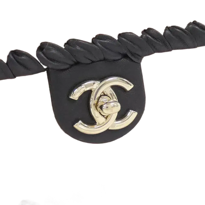 CHANEL Shoulder Bag – Pink/Black Gold