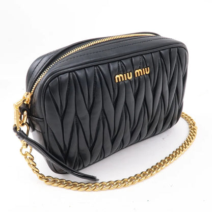 MIU MIU Matelasse Chain Shoulder Bag