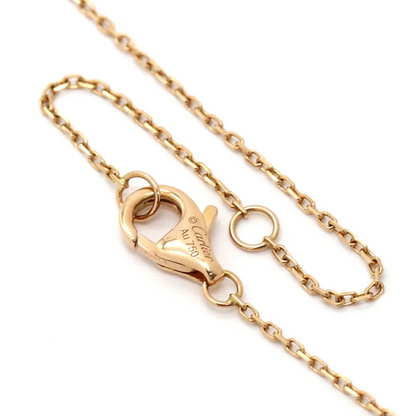 Cartier Amulette De Cartier XS Necklace Diamond Malachite 18k Rose Gold