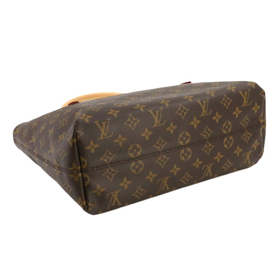 LOUIS VUITTON Monogram Raspail PM Tote Bag Brown Purse